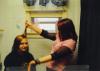 Me Doing Brittnasha's Hair