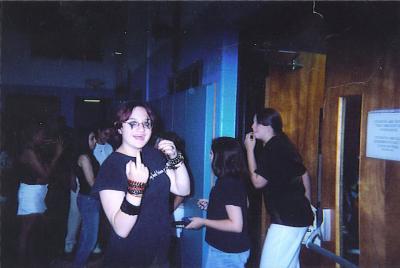 Brittnasha Giving the Finger