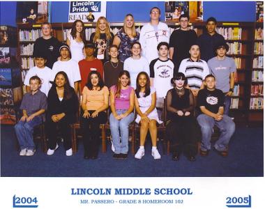 Class Photo 8th Grade