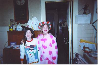 Heather and I (5th grade) Sleepover Party