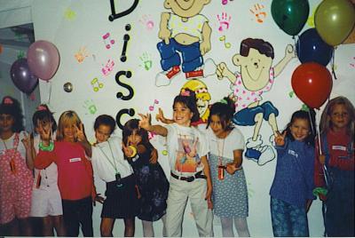 Peace Sign at B-Day 1998
